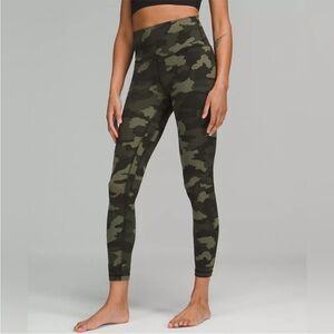 Lululemon Camo Align leggings with pockets